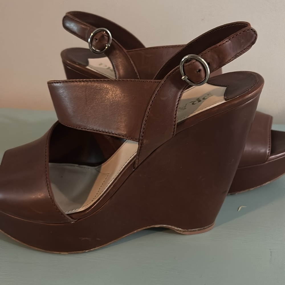 Brown Prada Wedges - Picture 4 of 5